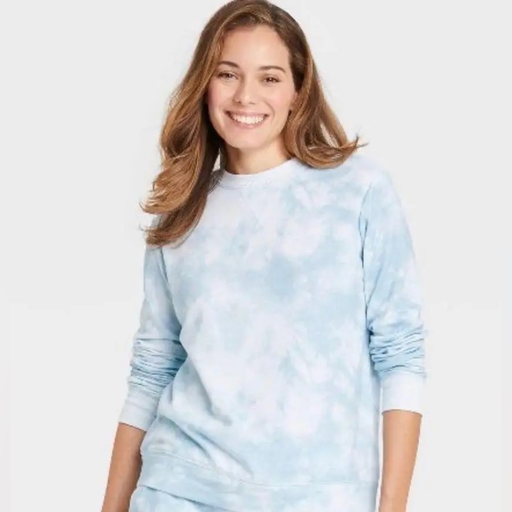 Tie Dye Fleece Sweatshirt